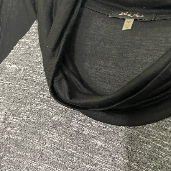 Light weigh, long sleeve, color block hooded sweater - Picture 4 of 5